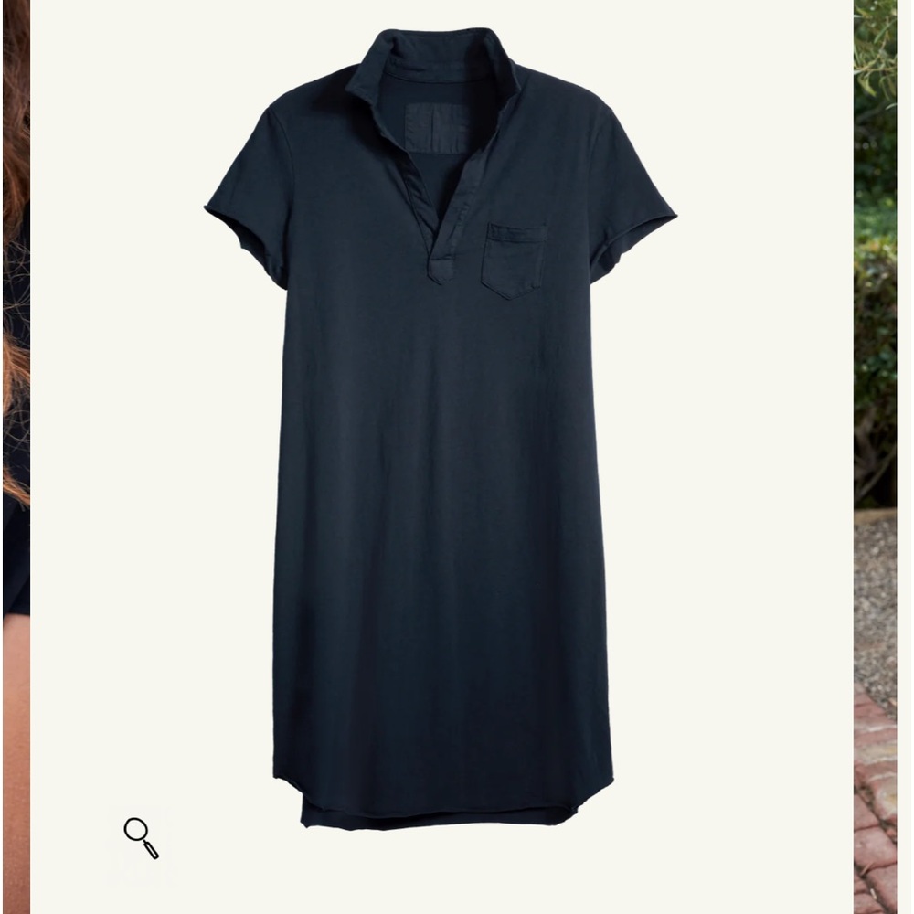 Frank and Eileen heritage jersey dress black extra small
